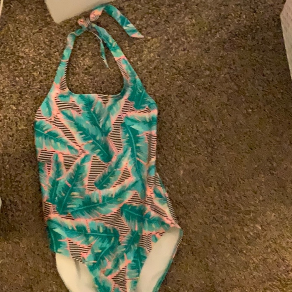 Blue and pink swimsuit message me if interested